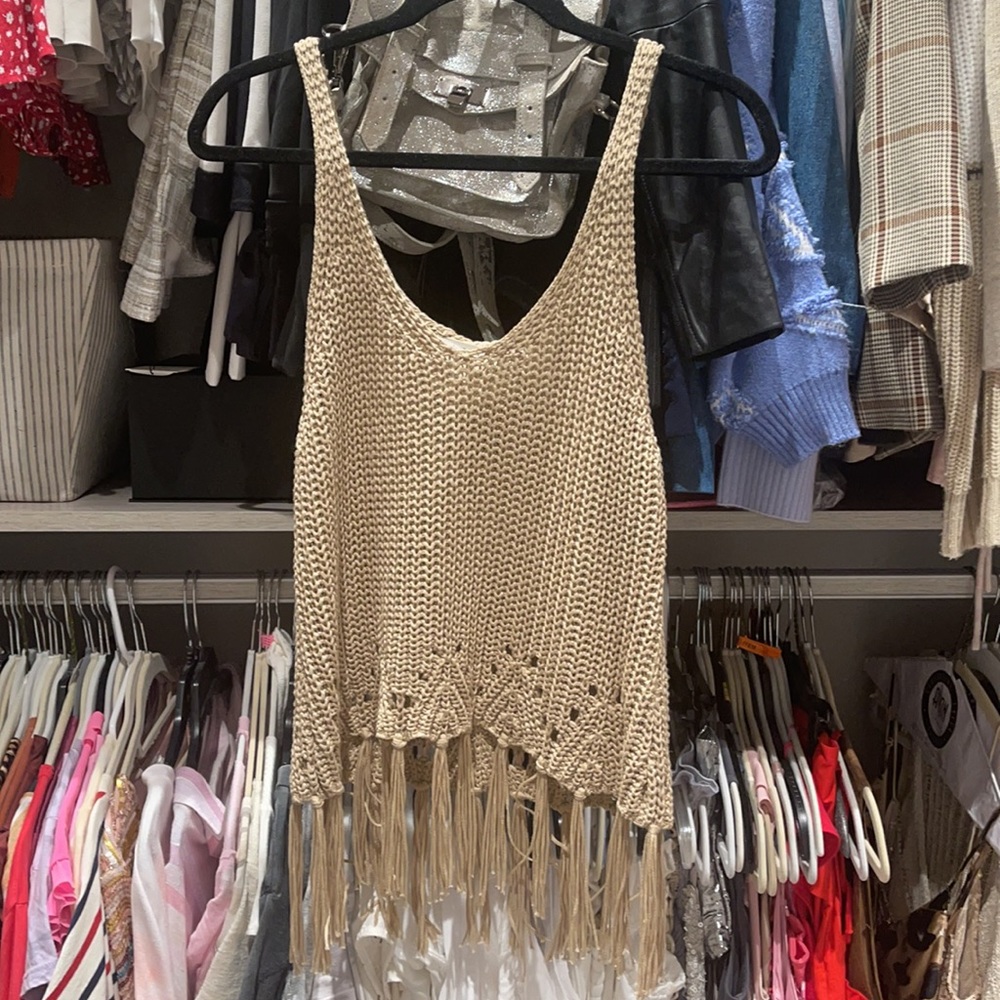 Crochet Fringe top